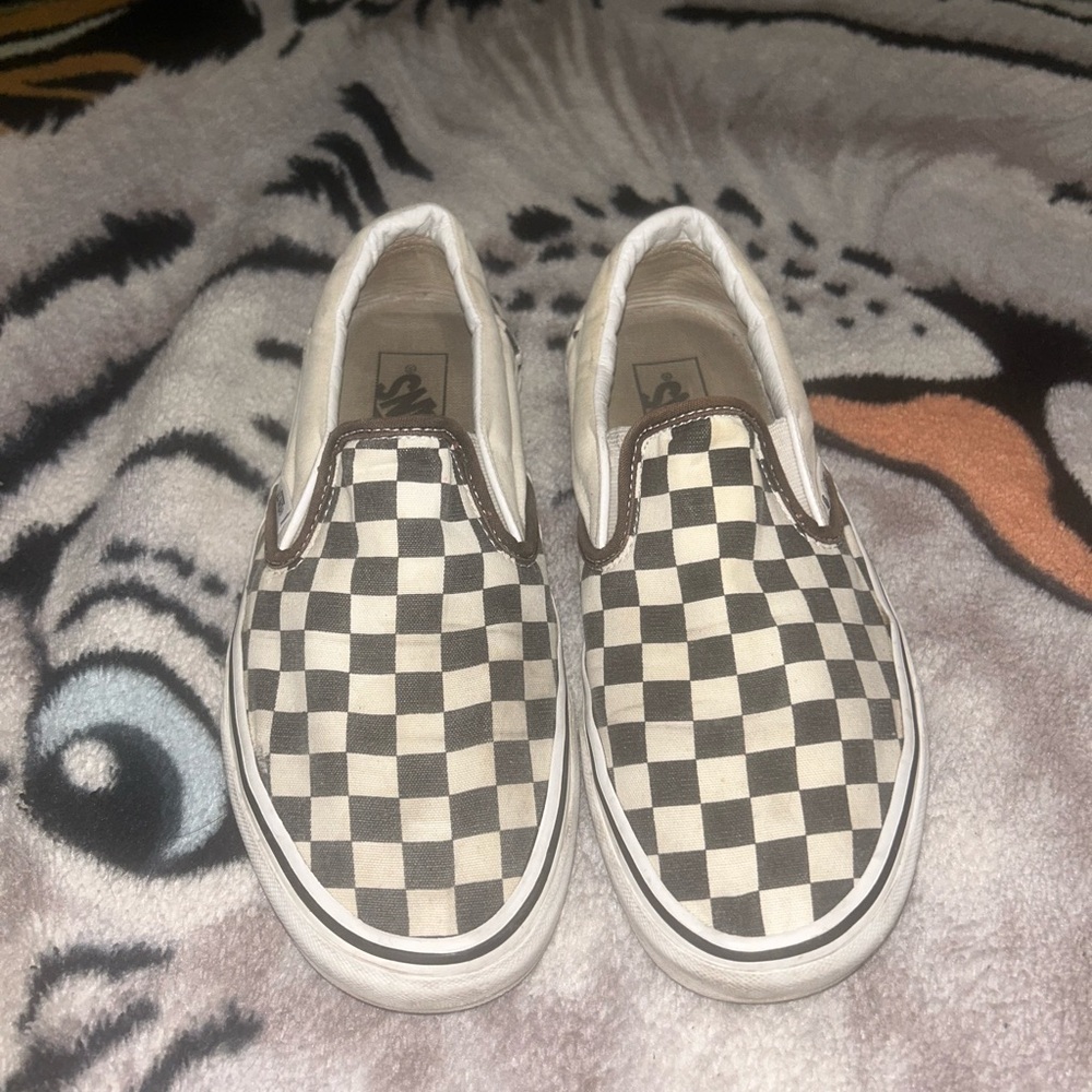 Checkered vans